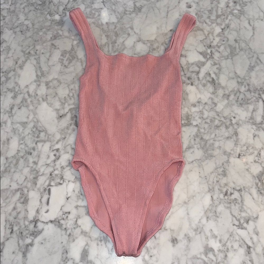 Hunza G Square Neck Nile Swimwear OS